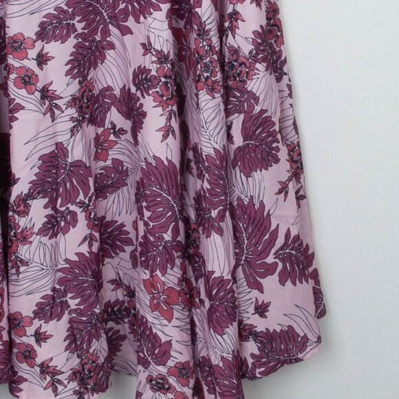 Timeless London Womens Floral Babydoll Midi Dress Size 8 Pink Cottagecore Boho - Picture 4 of 10
